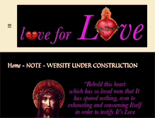 Tablet Screenshot of loveforlove.net